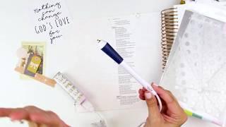 4 Amazing Foil Quill Techniques For Bible Journaling | Lindsey Lanning for Scrapbook.com