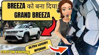 Breeza बन गयी Grand Breeza Breeza Lxi to Zxi Modified with Price  Breeza Lxi Modification 