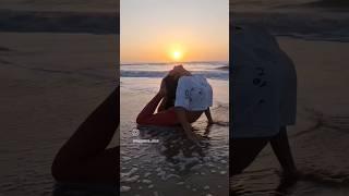 Yoga at the beach ️ #beachvibes  #yoga