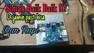 Tutorial Lengkap Untuk Pemula Pasang Transistor Final Pada Driver Bostrap m2