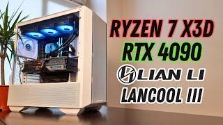 Lian Li Lancool III White 4k ATX build | AMD Ryzen 7 7800X3D | NVIDIA RTX 4090 24GB