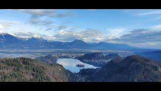 Paragliding over Lake Bled