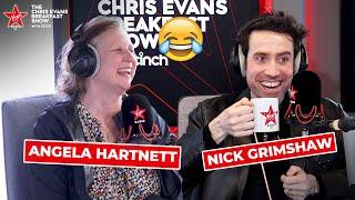 Radio Royalty Nick Grimshaw and Michelin-Starred Chef Angela Hartnett On Series 3 Of Podcast 'Dish'