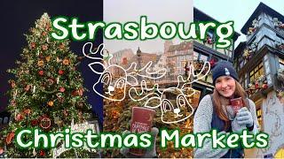 STRASBOURG CHRISTMAS MARKET 2024 | a magical mini-tour of the Capital of Christmas