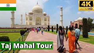 Taj Mahal Walking Tour ⁴ᵏ   ⭒ Agra, India ⭒