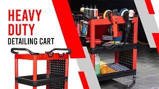 MaxShine Detailing Cart: Premium / Heavy-Duty / Efficient