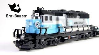 Lego Trains 10219 Maersk Train - Lego Speed Build