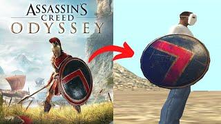 GTA San Andreas - Assassins Creed Odyssey Spartan Shield Mod (2020)