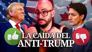 Crisis de inmigración en Canadá: el efecto TRUMP aplasta a Trudeau - @SoloFonseca