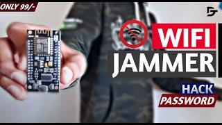 How To Make WIFI Jammer With NODEMCU || HOW TO HACK WIFI PASSWORD || #esp8266 #nodemcu #hack