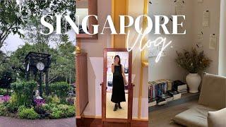 SINGAPORE VLOG ⋆˙⊹ Botanic Garden, Bookstores, Cafe hopping