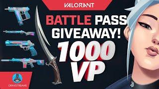 Valorant Battlepass Giveaway Episode 2 Act 3 #Valorant