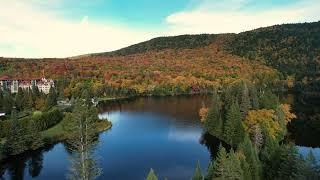 Drone Captures Colorful Fall Foliage in New Hampshire