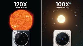 Xiaomi 15 Ultra vs Vivo X200 Pro Zoom Test Comparison