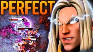 OVERWHELM SF MID!! ABSOLUTELY PERFECT INVOKER GAME | Dota 2 Invoker