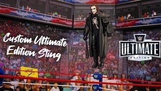 How to create your own WWE Mattel Ultimate Edition WCW Crow Sting Figure!