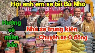 Hội Anh Em Xe Tải Bù Nho Cùng Nhà Xe Trung Kiên Đi Cứu Trợ Đồng Bào Lũ Lụt Miền Bắc