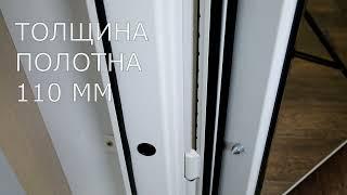 Входная дверь "Ливерпуль" с зеркалом. Видеообзор.