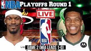 LIVE: MIAMI HEAT vs MILWAUKEE BUCKS | SCOREBOARD | PLAY BY PLAY | BHORDZ TV