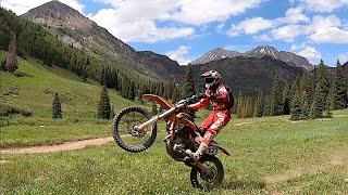 Ride Dirt Bike Trail Riding! Rocky Mountain Colorado Off Road Trails!