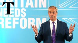 LIVE: Nigel Farage meets voters in Clacton