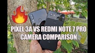 Pixel 3A vs Redmi Note 7 Pro Camera Comparison 