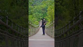 연천 재인폭포 출렁다리 즐기기 Enjoying the Yeoncheon Jaein Falls Swinging Bridge #홀릭이랑혜윰이랑 #연천여행 #댐잇프로젝트