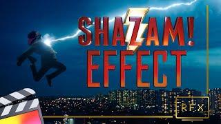 SHAZAM Superhero Transformation Effect | Final Cut Pro X Tutorial