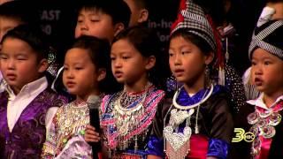 3HMONGTV: Jackson Magnet Elem. students sing Nyob Zoo Nyob Zoo at Hmong MN New Year 2016.