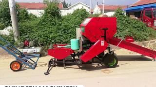 small silage baler & wrapper  2 in 1