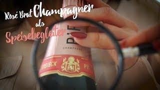 Rosé Brut Champagner als Speisebegleiter. Gourmondo Food Studio