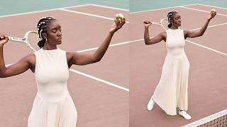 How I Got The Shot - Tennis Editorial with Model Saida - Canon R5