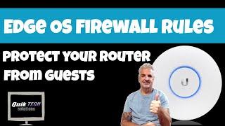 How To Configure Firewall Rules To Protect Your EdgeRouter's Interface