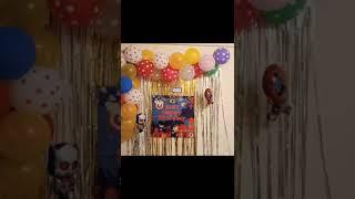 #Shorts - Avengers Theme Birthday Decoration at home