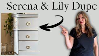 Serena and Lily Dupe | Painted Dresser |