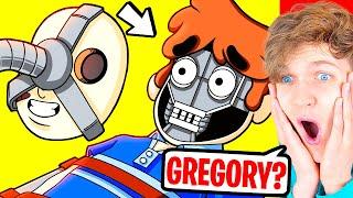 FIVE NIGHTS AT FREDDY'S GREGORY'S SAD ORIGIN STORY!? CRAZIEST ANIMATION EVER! (LANKYBOX REACTION!)