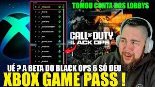 XBOX GAME PASS tomou CONTA da BETA do CALL OF DUTY BLACK OPS 6 só JOGADORES de XBOX praticamente