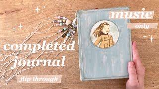 Junk Journal Flip Through | Music Only | My Completed Personal Journal