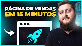 Aprenda a Criar uma PÁGINA DE VENDAS em 15 Minutos [Passo a Passo Fácil]