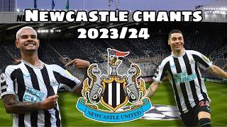 All Newcastle Chants 23-24 With Lyrics