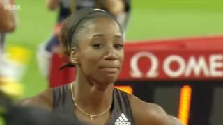 Kendra Harrison New WR 12 20 Women's 100m Hurdles London Diamond League 2016