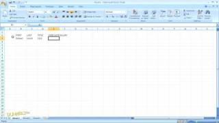 How to Create a Data List in Excel 2007 For Dummies