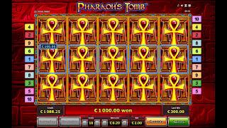 Pharaoh's Tomb Slot  - The Perfect Bonus Round! - Over 1000x Stake Win!