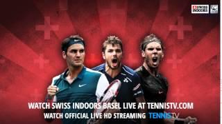 Watch 2015 Swiss Indoors Basel - Official ATP tennis streams in HD