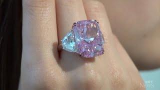 Flawless purple-pink diamond may fetch US$35M at auction