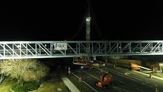 Pinellas Trail Pedestrian Bridges - Day 2 - GLF Construction