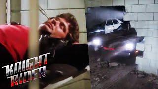 KITT Breaks Michael Out Of Jail | Knight Rider