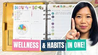 Want a Better Well-Being Routine? Try This All-in-One Planner Spread!