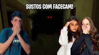 SUSTOS COM TRIPLA FACECAM! - Roblox (Asylum)