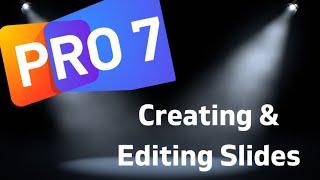 Propresenter 7 Tutorial - Creating your first slides and presentations